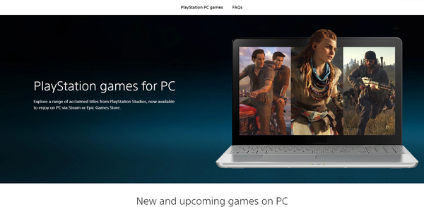 Playstation PC端網站上線 無需PSN也可體驗
