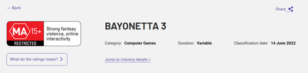 《獵天使魔女3》通過澳大利亞評級 透露新情報