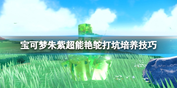 《寶可夢朱紫》超能艷鴕怎麼培養？超能艷鴕打坑培養技巧