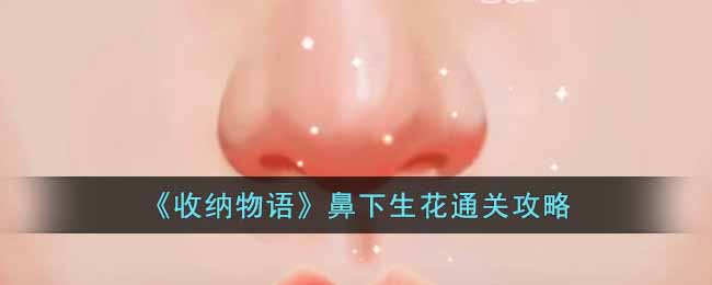《收納物語》鼻下生花通關攻略