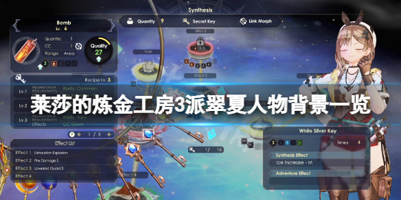 《萊莎的煉金工房3》派翠夏是誰？派翠夏人物背景一覽