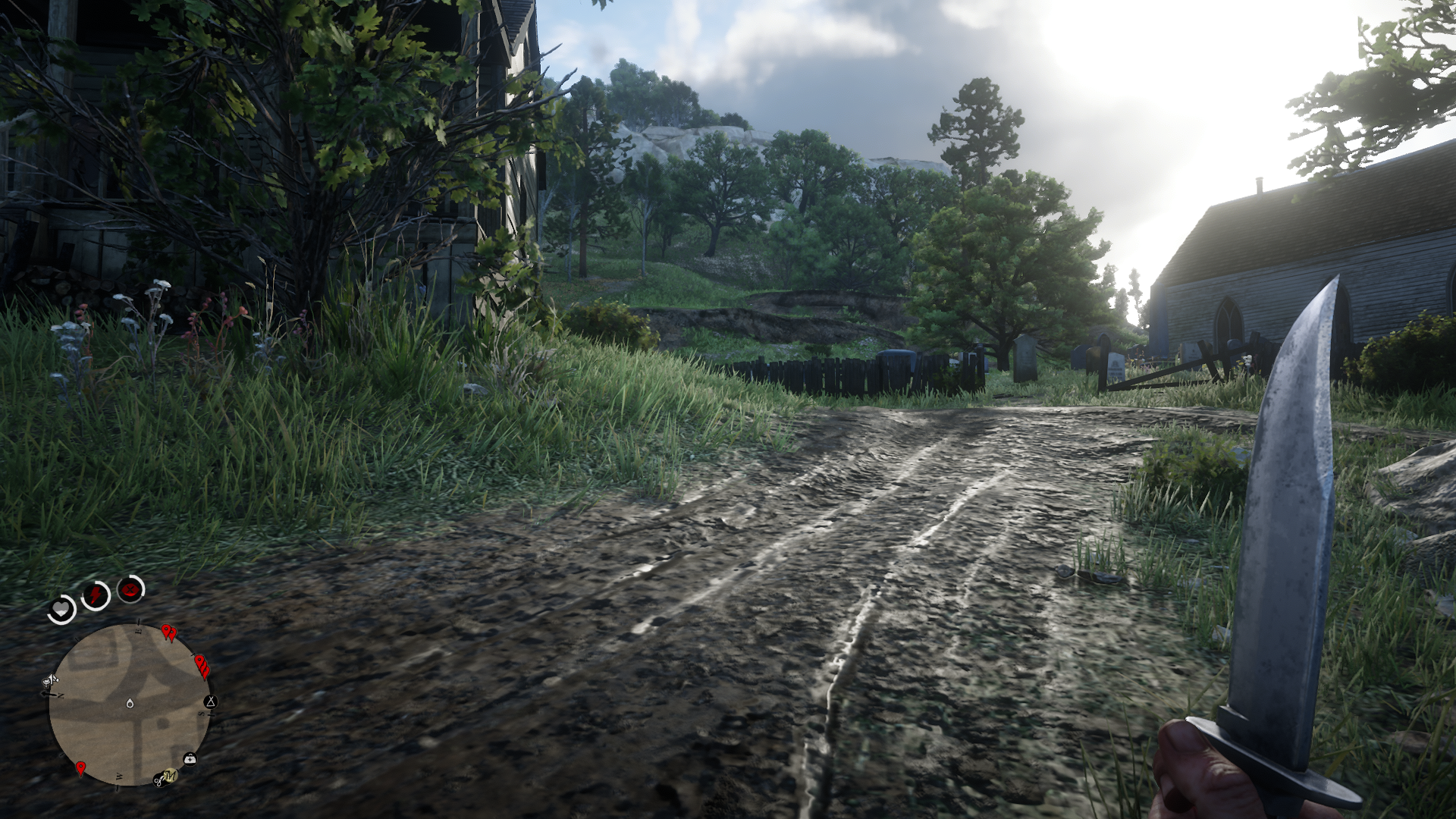 荒野大鏢客2匕首怎麼用？