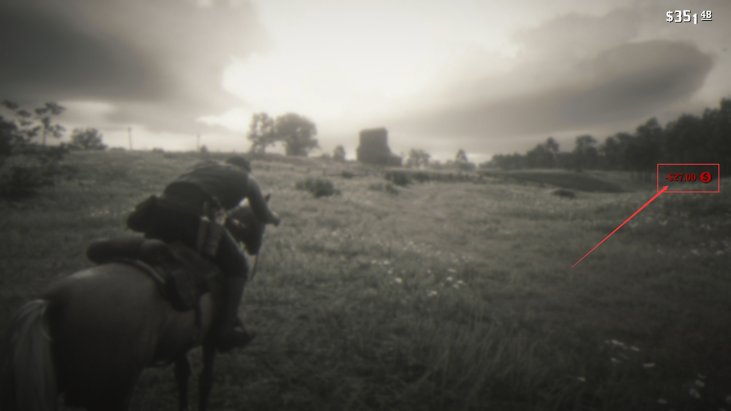 荒野大鏢客2死了會掉東西嗎？