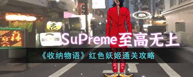 《收納物語》紅色妖姬通關攻略