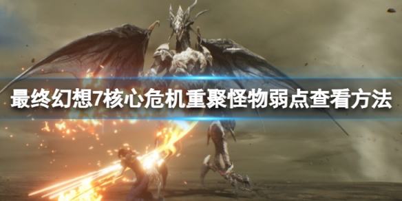 《最終幻想7核心危機重聚》怪物弱點怎麼看？怪物弱點查看方法