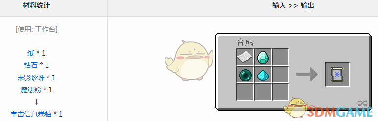 《我的世界》魔法金屬宇宙信息捲軸怎麼獲得