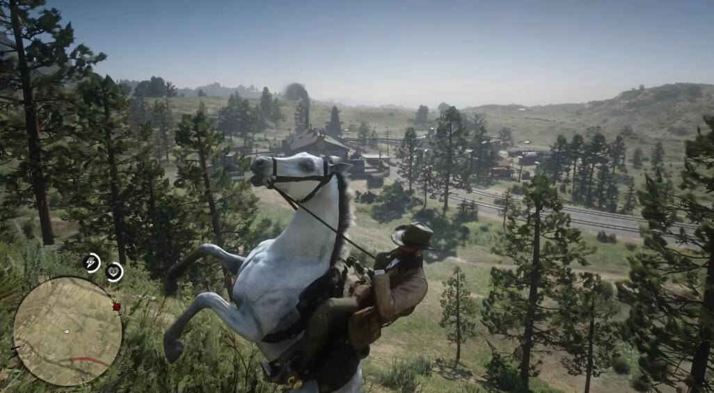 荒野大鏢客2怎麼讓馬揚起前蹄？