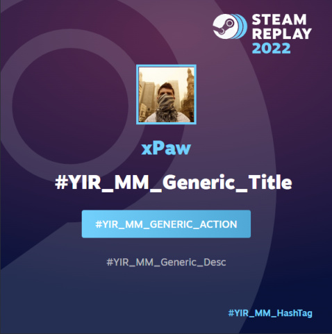 Steam將公布玩家"年度回顧"報告功能，且即將上線