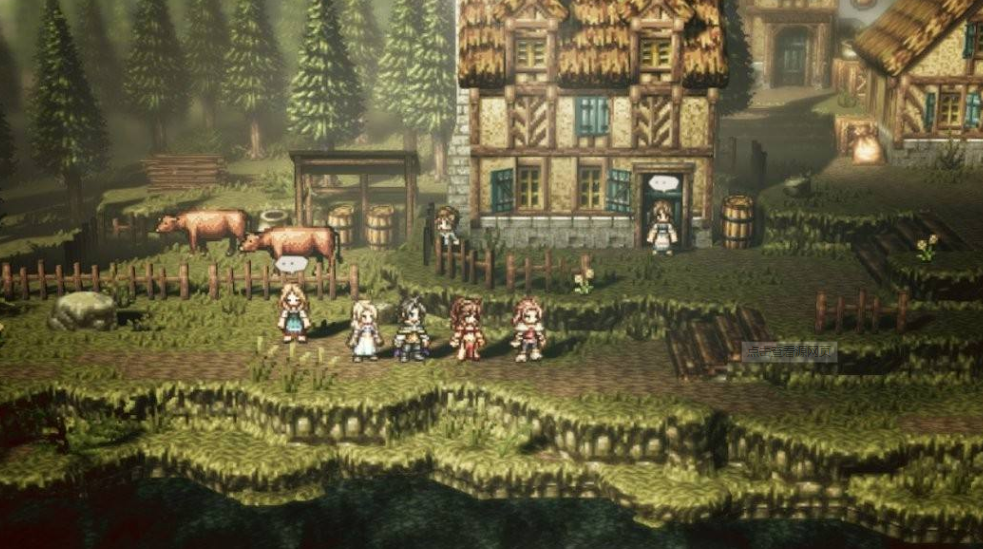 八方旅人凈化之森boss怎麼觸發？