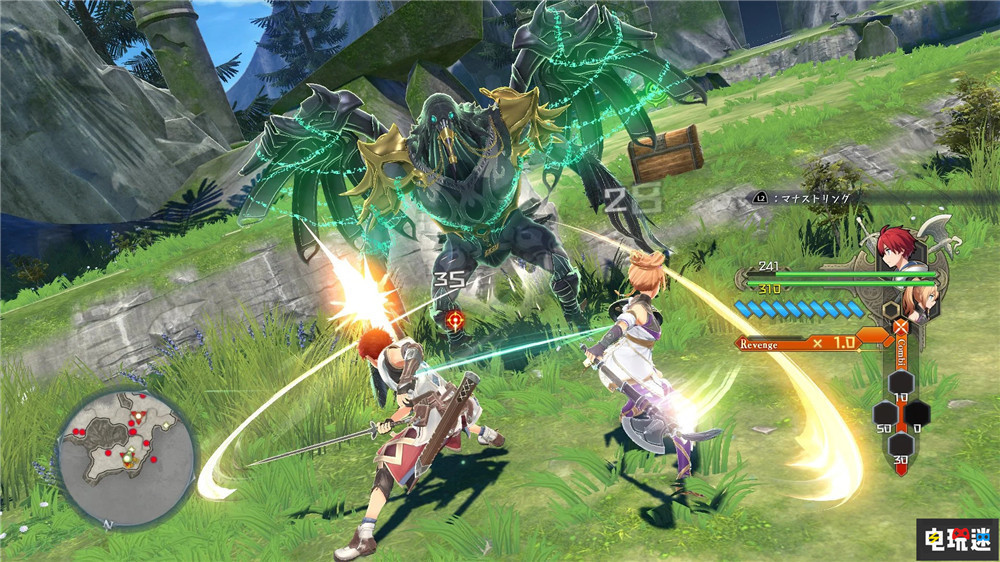 《伊蘇10》只能操作男女主角 取消武器屬性強化動作元素