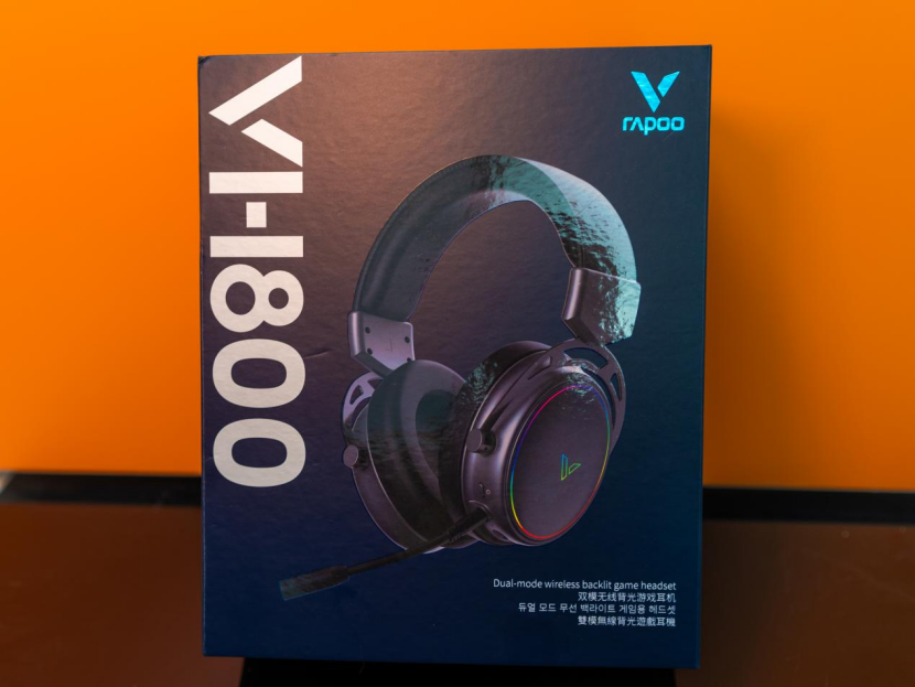 299元開黑好夥伴！雷柏VH800雙音腔雙模無線遊戲耳機