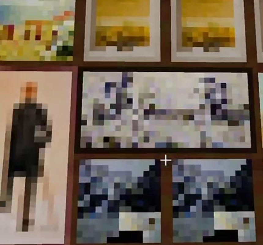 我的世界怎麼把畫換成照片？