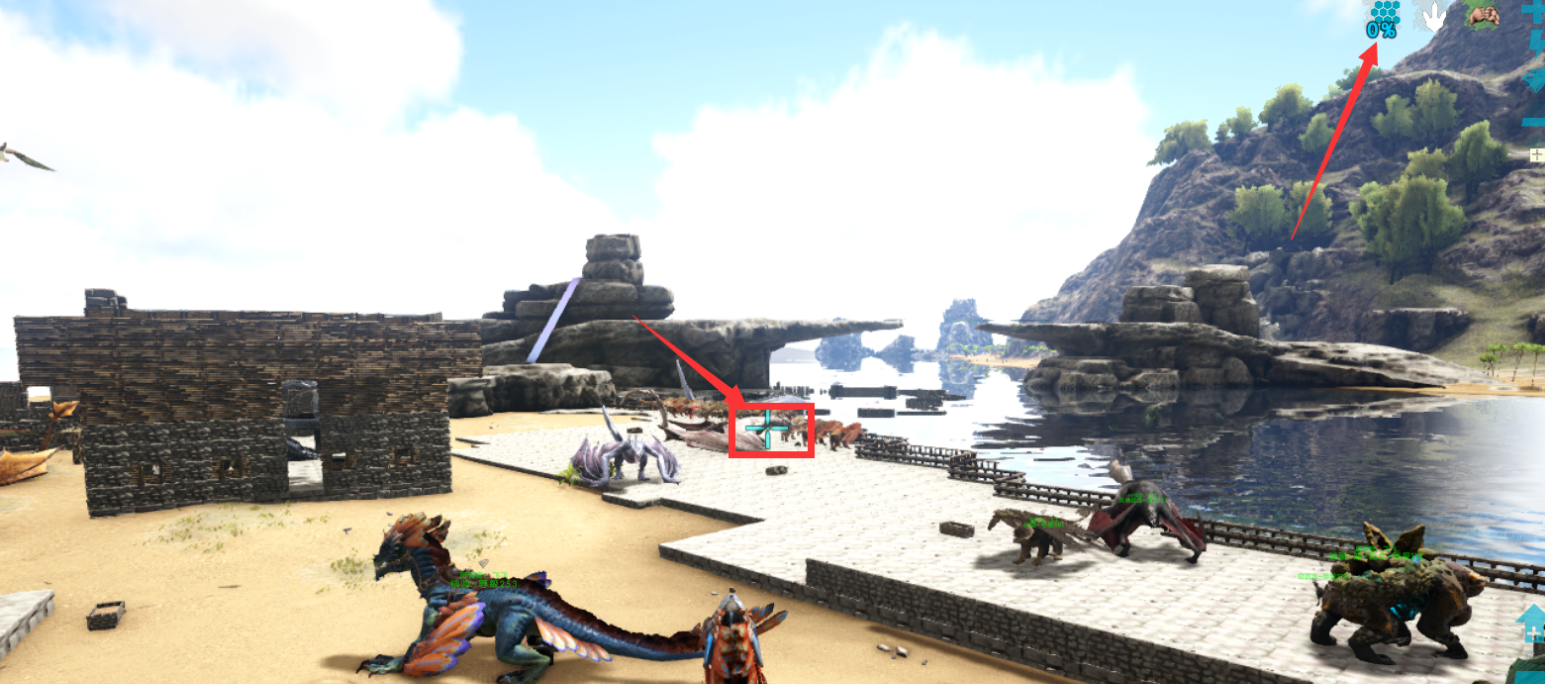 方舟霸王龍泰克鞍怎麼發射等離子炮？