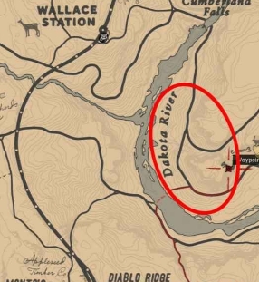 荒野大鏢客2松鼠位置在哪？