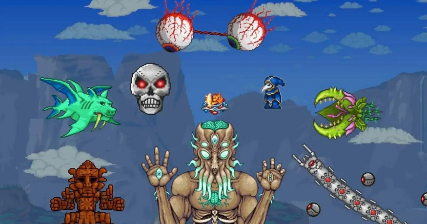 泰拉瑞亞災厄月總怎麼打？