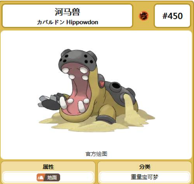 阿爾宙斯河馬獸怎麼進化？