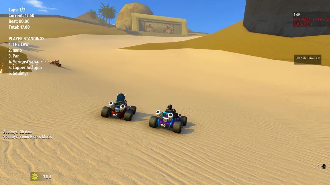 MOD作者將《英雄薩姆4》改造成《馬里奧賽車》