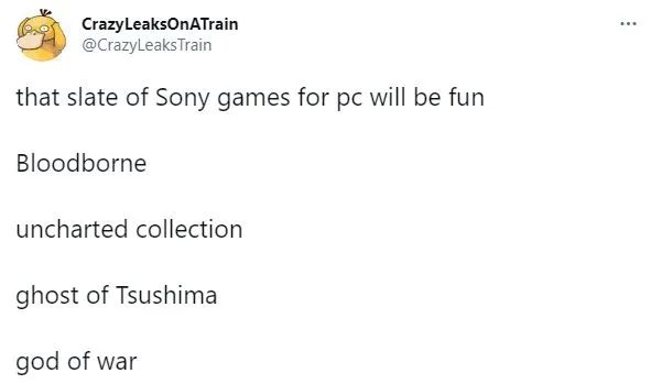 爆料稱《戰神》、《對馬島之魂》等將登陸PC平台