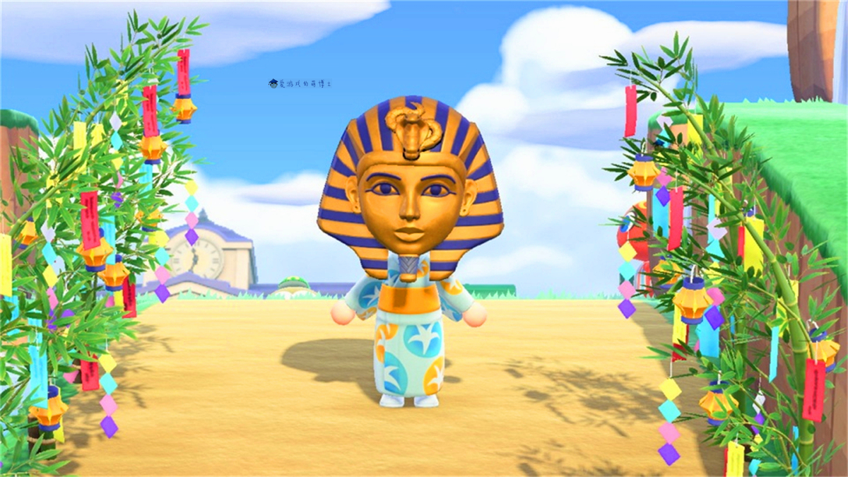 《動物森友會》煙火大會版本中，我發現了兩個讓角色跌倒的方法