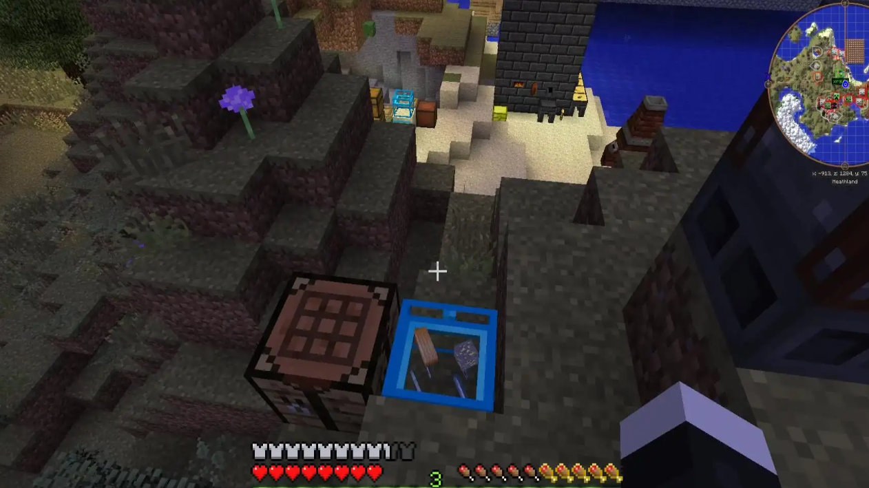 我的世界鐵空轉換模板怎麼合成？