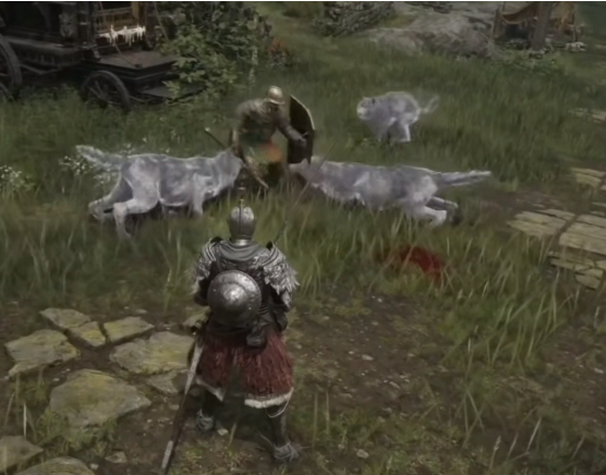 老頭環狼群怎麼召喚？