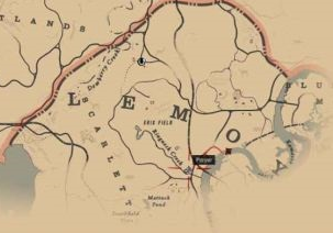 荒野大鏢客2夾竹桃鼠尾草位置在哪？