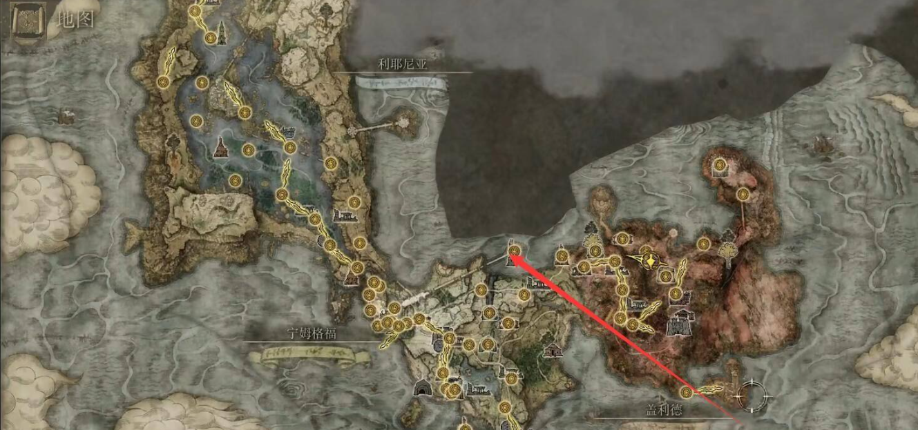 艾爾登法環如何看地下地圖？