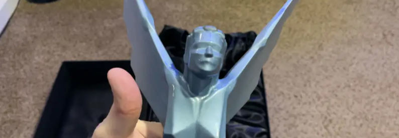 《蔚藍》的TGA獎杯在遺失四年後重回開發商之手