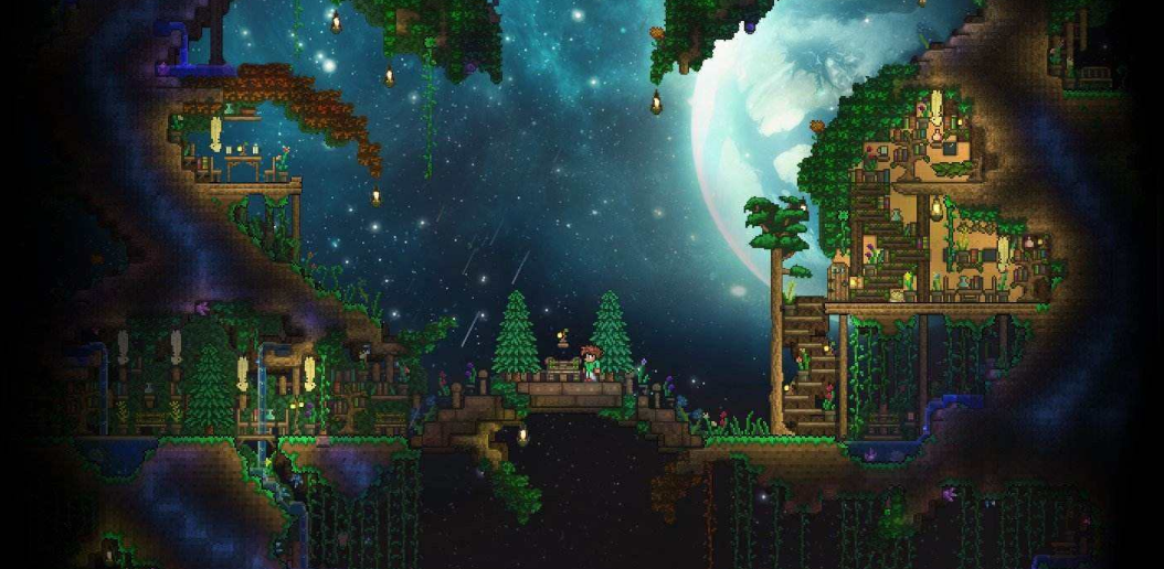 泰拉瑞亞怎麼把游戲畫面縮小？