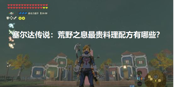 塞爾達傳說：荒野之息最貴料理配方有哪些？