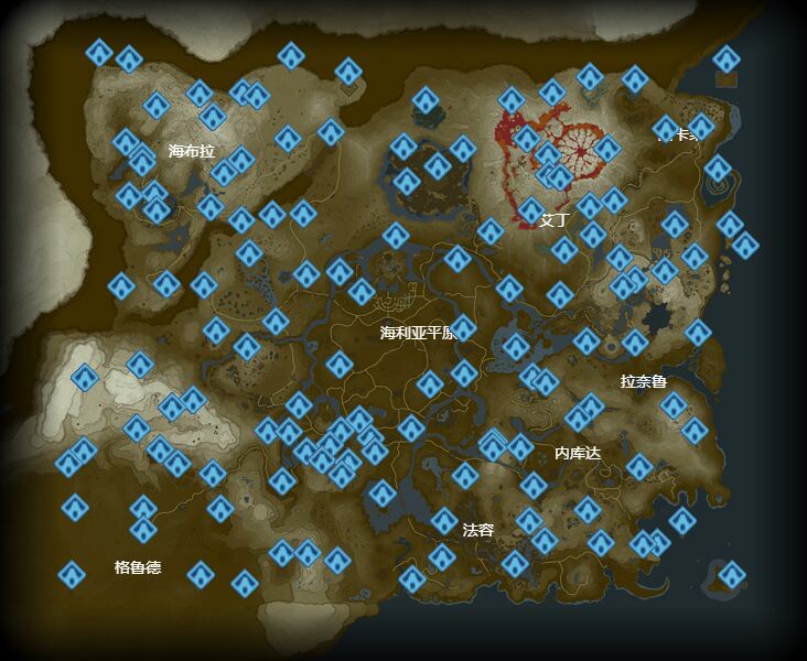 塞爾達有多少個神廟？