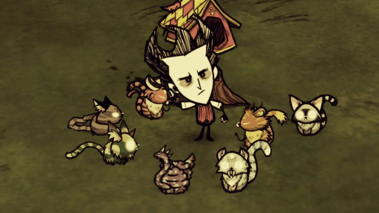 饑荒怎麼讓貓吐齒輪？