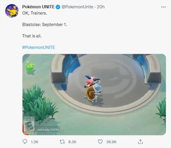 《寶可夢大集結》新寶可夢「水箭龜」即將登場！