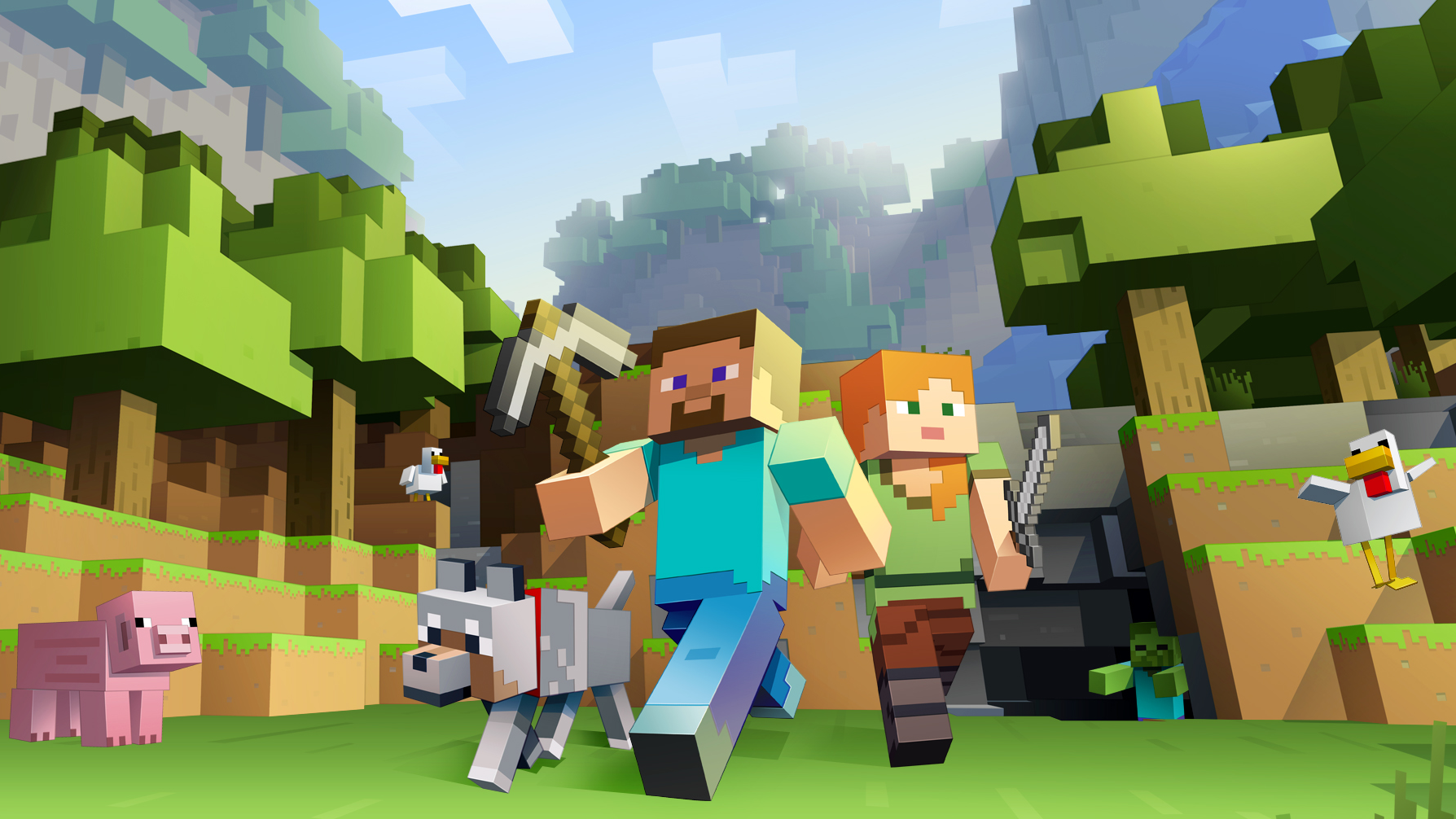 我的世界國際版怎麼切換跑步？