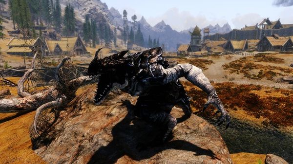 《上古卷軸5：天際》新MOD可使龍吼直接變龍