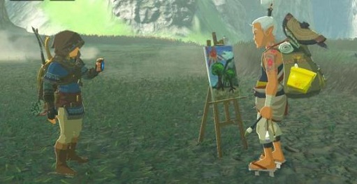 塞爾達傳說：荒野之息照片里的記憶怎麼完成？