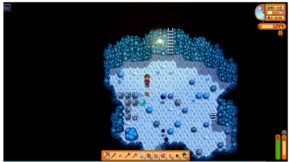 星露穀物語鐵礦在幾層？