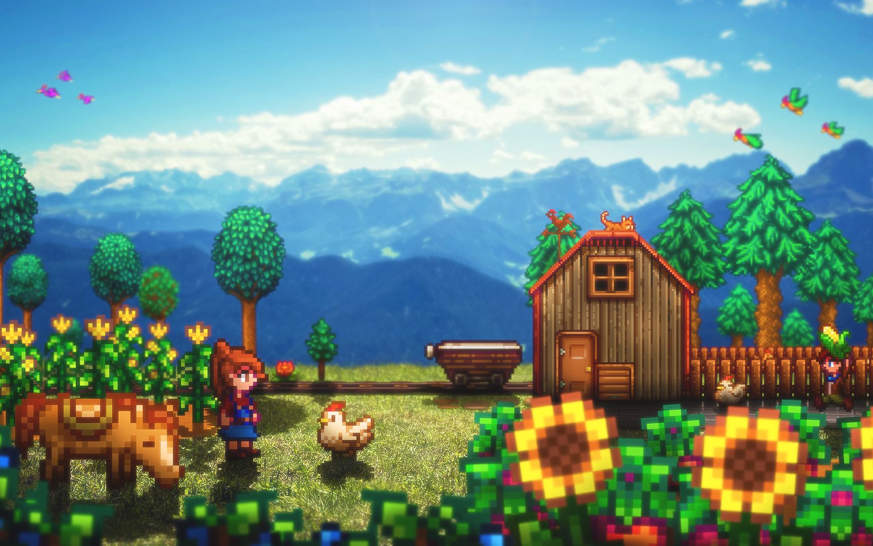 星露穀物語秘密森林在哪？