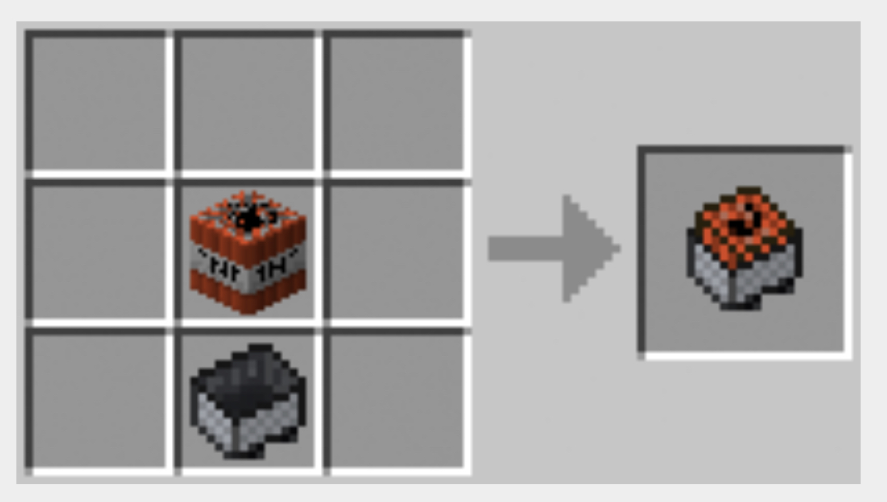 運輸類TNT礦車的合成配方是什麼？需要搭配合成示意圖