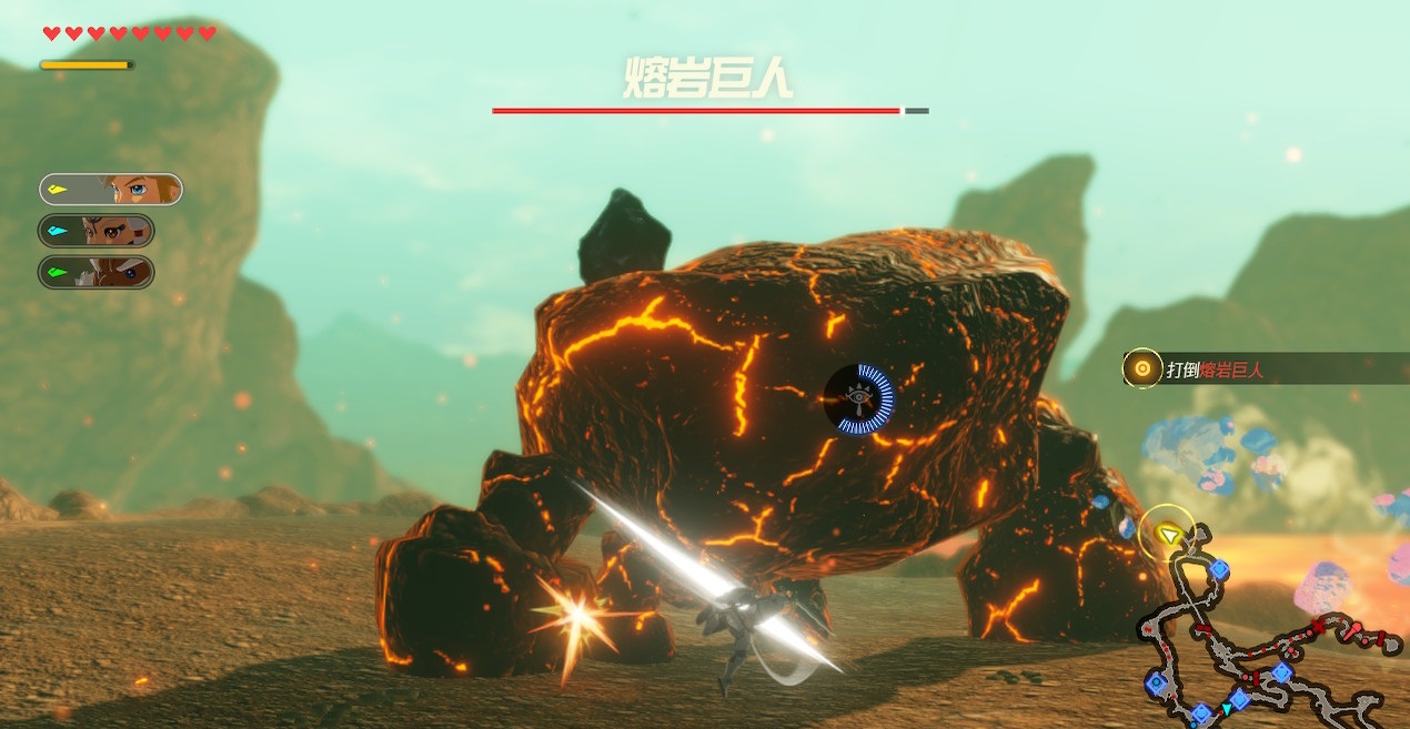 塞爾達傳說：荒野之息熔岩巨人怎麼打？