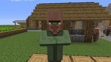 我的世界村民為什麼不撿食物？