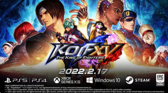 《拳皇15》PS5標准版468港幣 中文官網上線