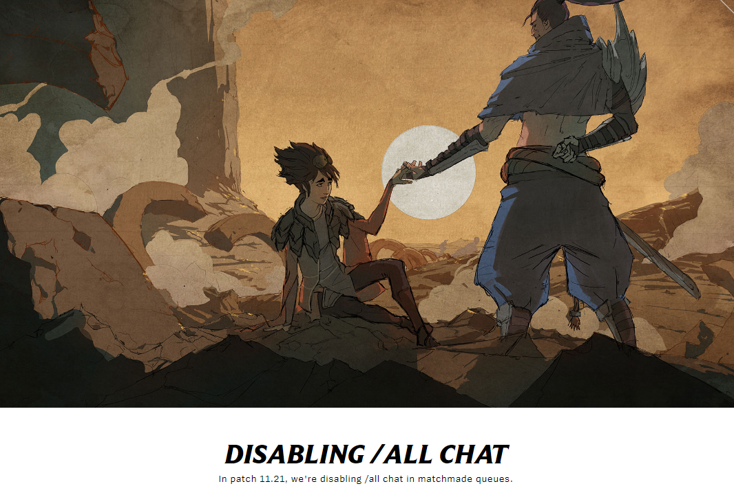 《英雄聯盟》將禁用「所有人聊天」 祖安鋼琴家的終曲