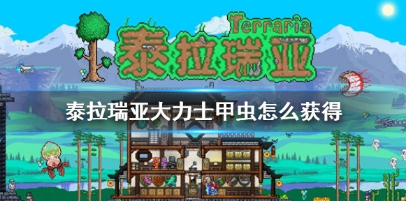 泰拉瑞亞大力士甲蟲怎麼獲得？