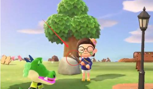 動物之森怎麼把樹砍倒？