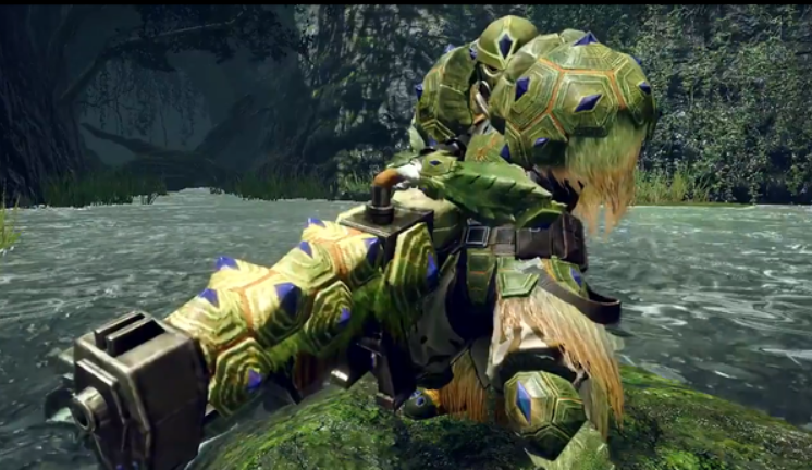 《怪物獵人：崛起》河童蛙素材防具十分堅硬