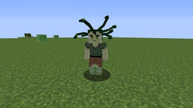 我的世界蛇髮女妖怎麼打？