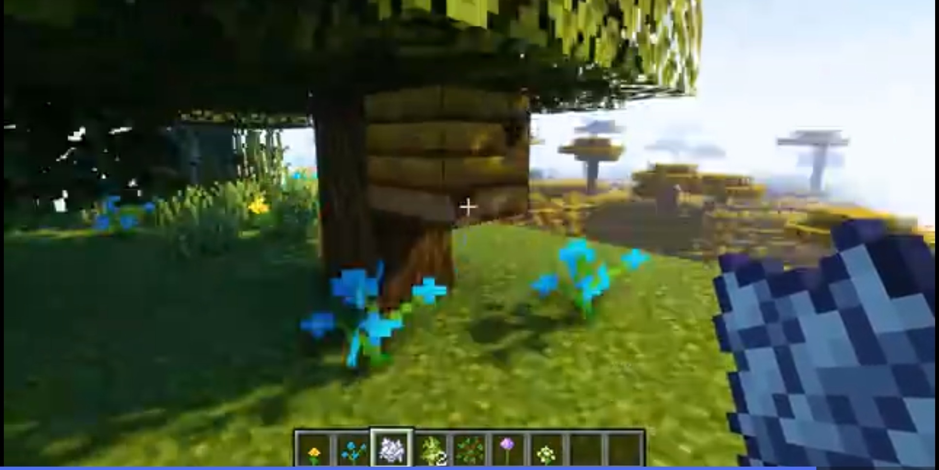 我的世界蜂巢怎麼弄下來？