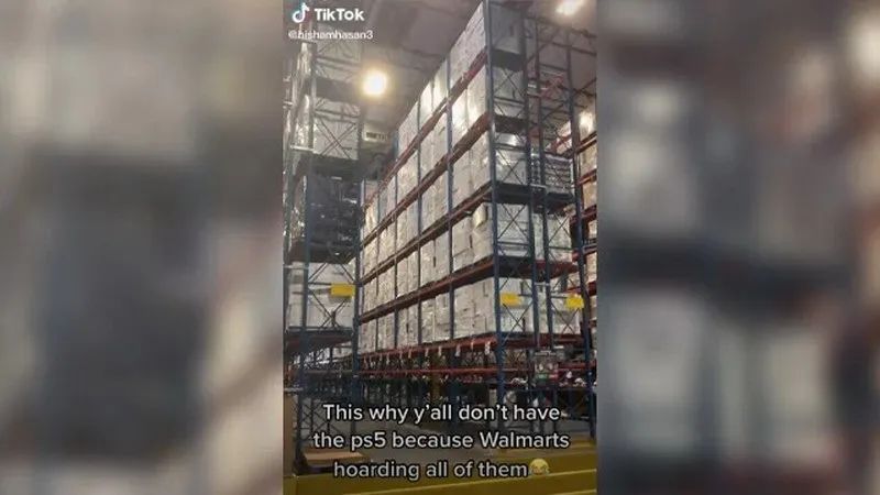 網曝沃爾瑪囤積了大量PS5主機 網友憤怒想去襲擊