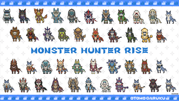 卡普空分享《怪物獵人：崛起》新壁紙 Q版隨從超可愛